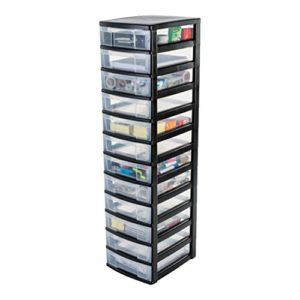 Regal mit Schubladen ♥ IRIS, Schubladenschrank / Schubladenbox / Rollwagen / Rollcontainer / Werkzeugschrank 'New Chest', NMC-012 ♥